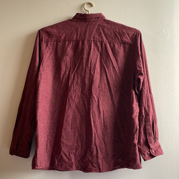 Burgundy Button Down Mountain Ridge XXL - Picture 4 of 8